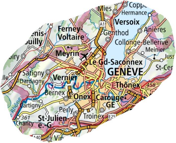 Carte zone d'intervention