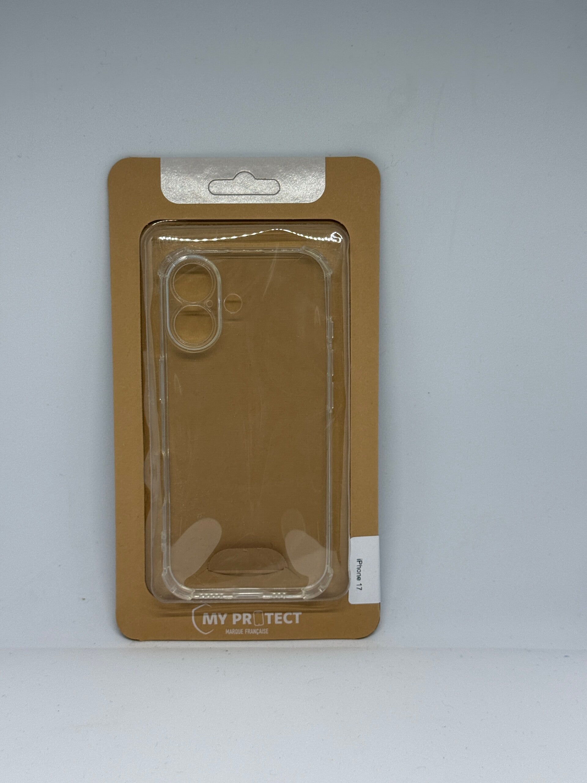 Coque de protection transparente à coins renforcés – Apple Iphone 17