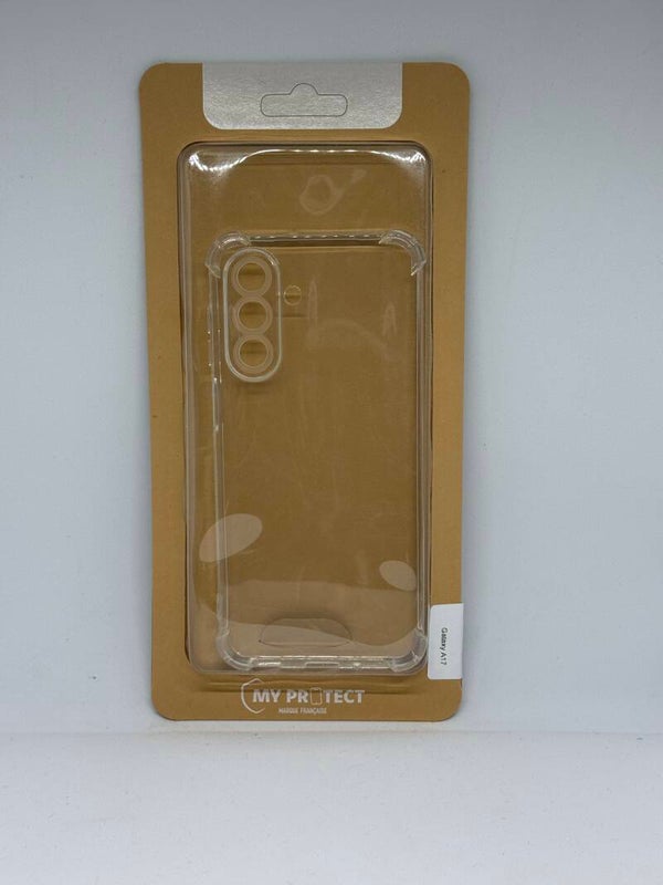 Coque de protection transparente à coins renforcés Samsung A17