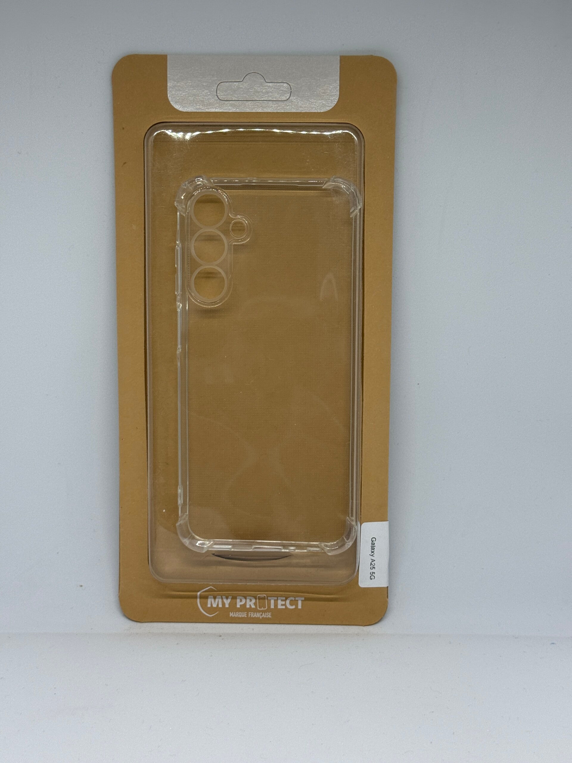 Coque de protection transparente à coins renforcés Samsung A25