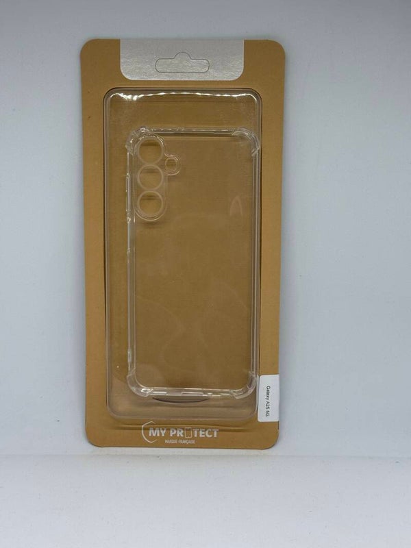 Coque de protection transparente à coins renforcés Samsung A25