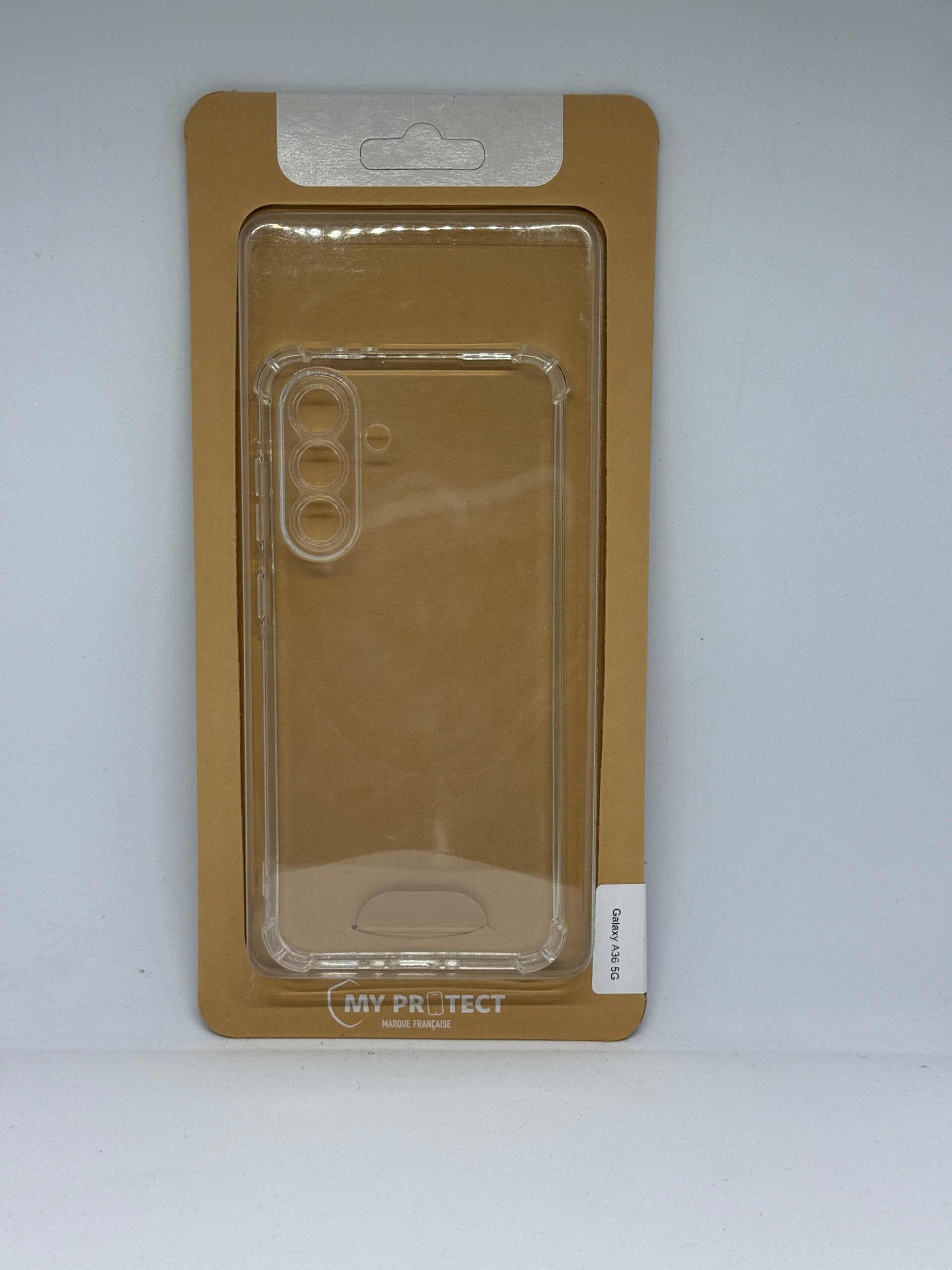 Coque de protection transparente à coins renforcés Samsung A36