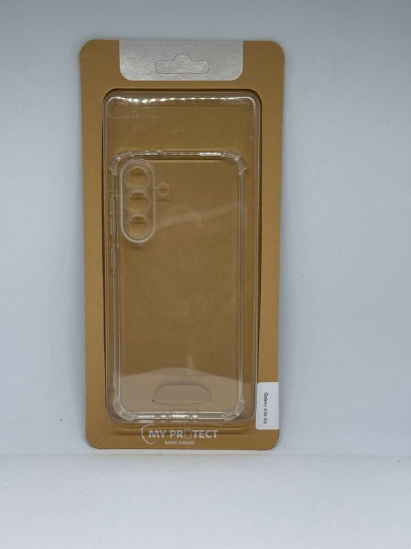 Coque de protection transparente à coins renforcés Samsung A36