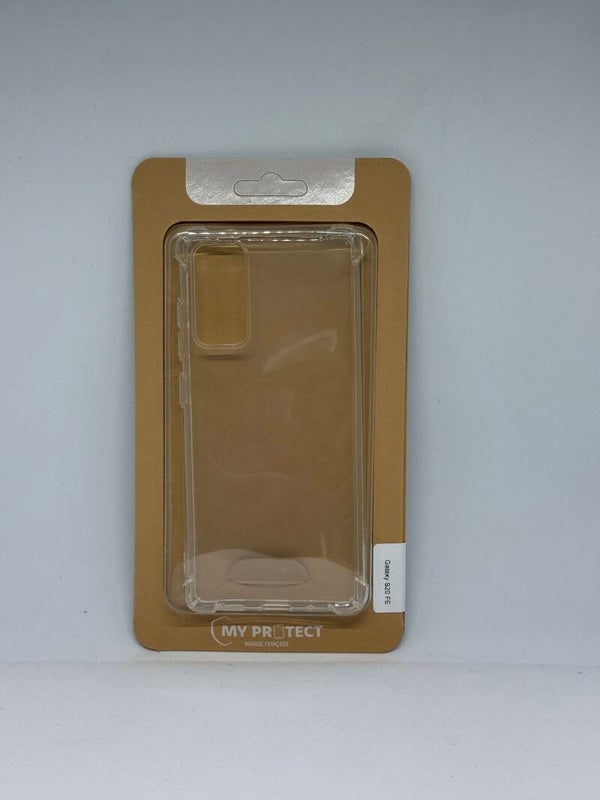 Coque de protection transparente à coins renforcés Samsung S20