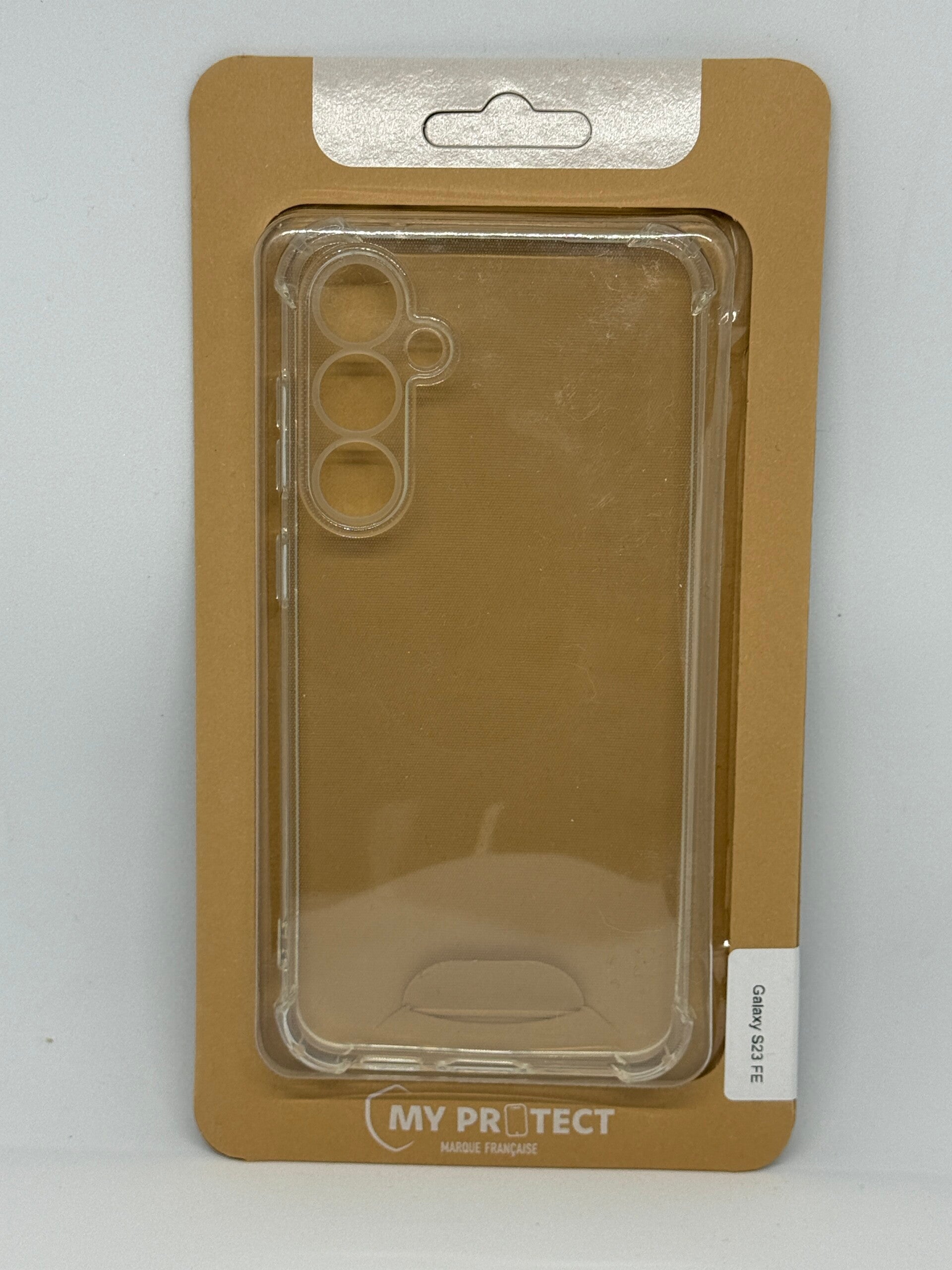 Coque de protection transparente à coins renforcés Samsung S23