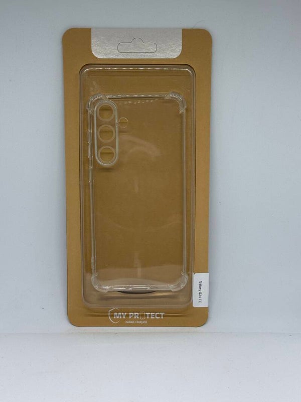 Coque de protection transparente à coins renforcés Samsung S24