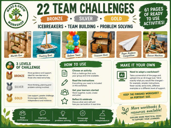 22 Team Building and Icebreaker Challenges – Bronze, Silver and Gold