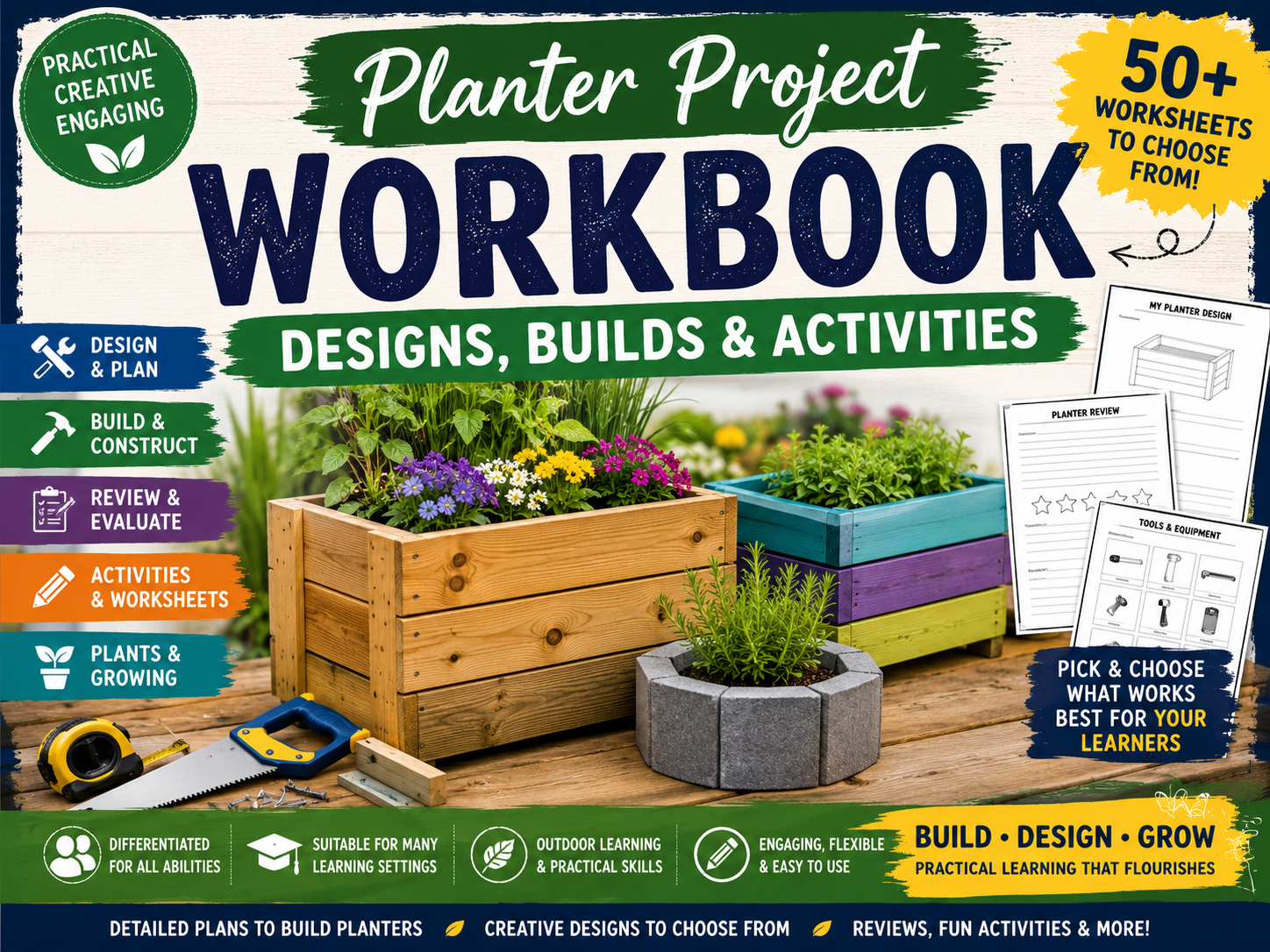 DIY Wooden Planter Box | Practical Woodworking Project