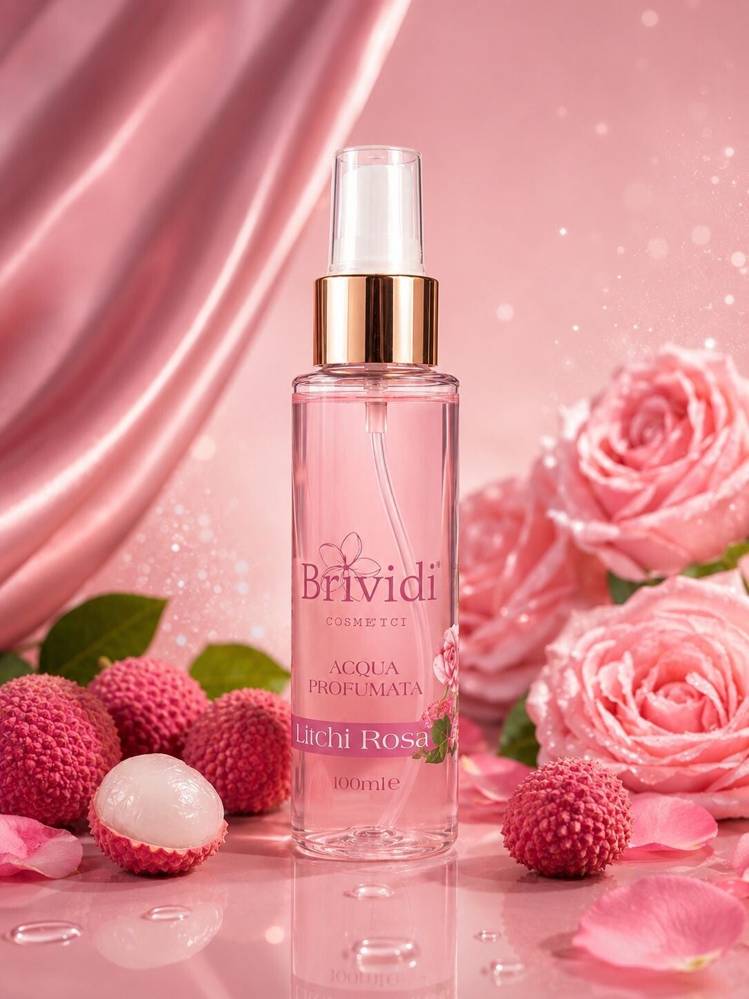 Acqua Profumata Litchi Rosa 100ml