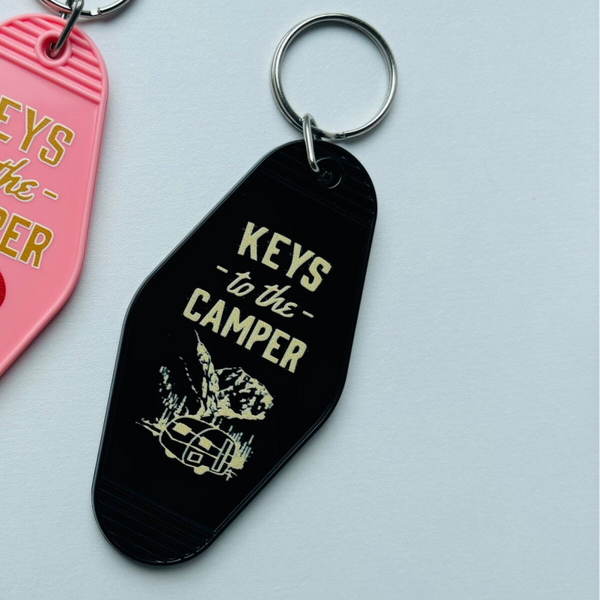 Black Keys to the camper keyring