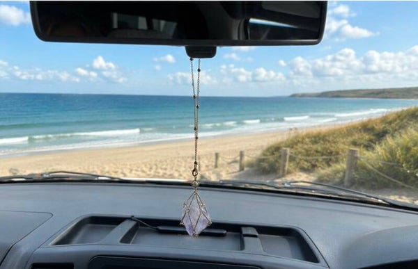 Hanging Amethyst van decor