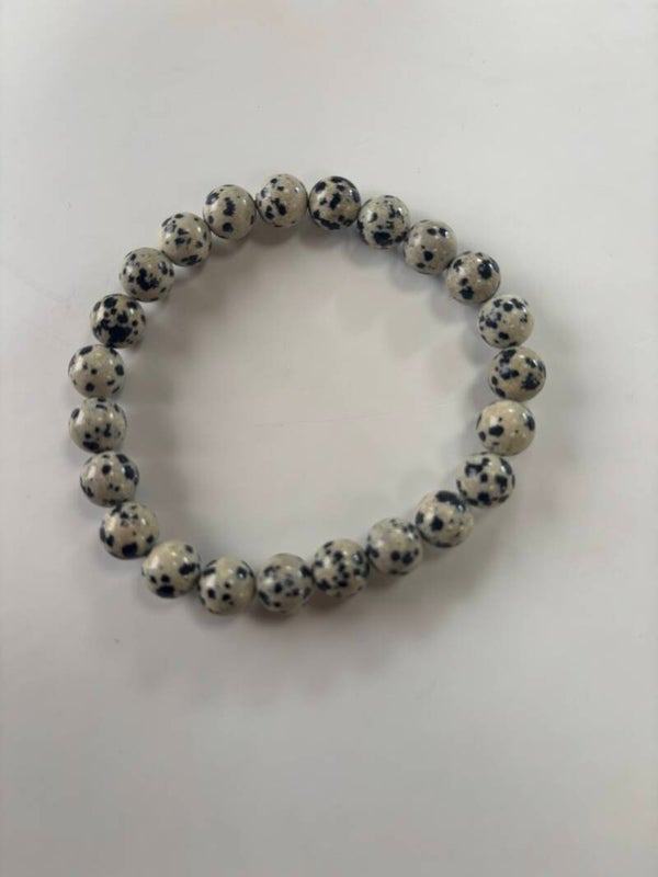 Dalmatian Jasper natural stone bracelet