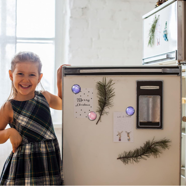 1 Inch Round Clear Magnet