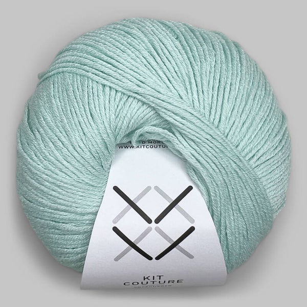 Wool cotton Mint