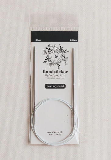 Pro engraved circular needles by cindy ekman