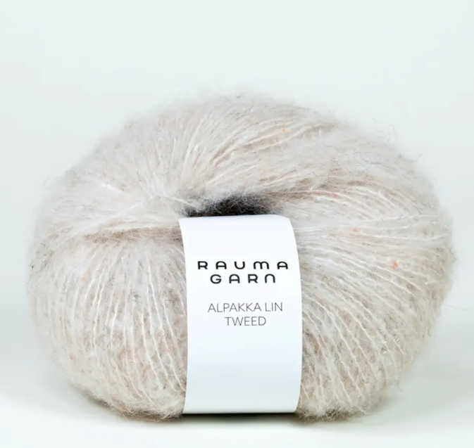 Alpakka Lin 11466 Tweed Lys beige