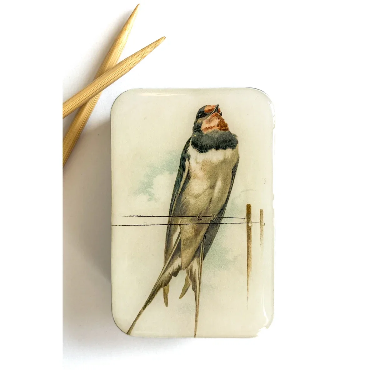 Plåtburk Vintage Swallow