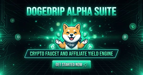 DogeDrip Alpha Suite: Faucet & Affiliate Yield Engine