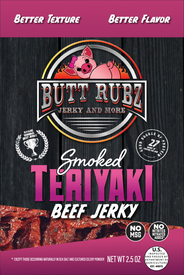 Smoked Teriyaki Beef Jerky