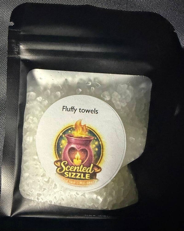 fluffy towel
