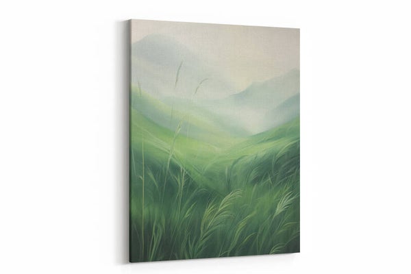 Serene groene weide