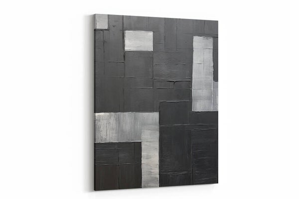 Geometrische compositie met vierkanten en rechthoeken