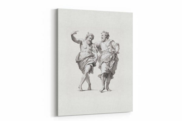 Dynamische tekening van dansers