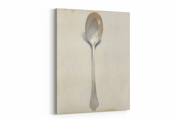 Schilderachtige lepel met reflectie