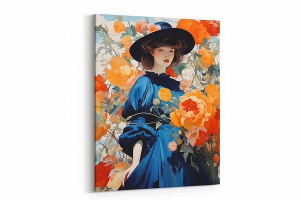 De blauwe dame