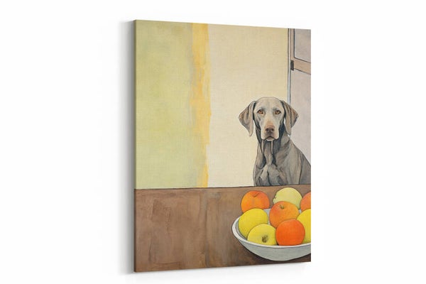 Hond en stilleven