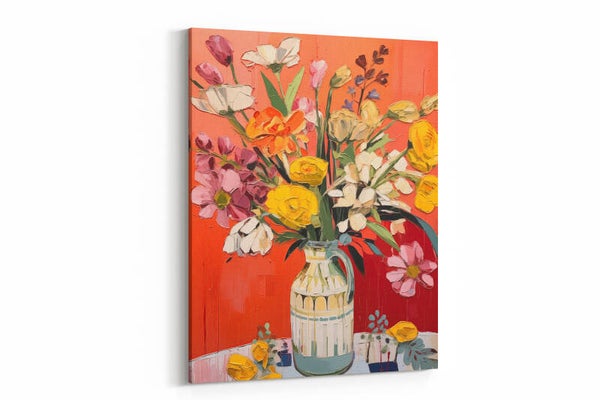 Een boeket met wilde bloemen