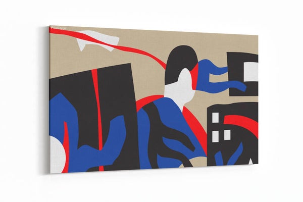Illustratie in grafische stijl