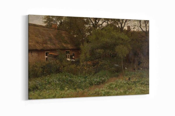 De moestuin, Anton Mauve, ca. 1885 - ca. 1888