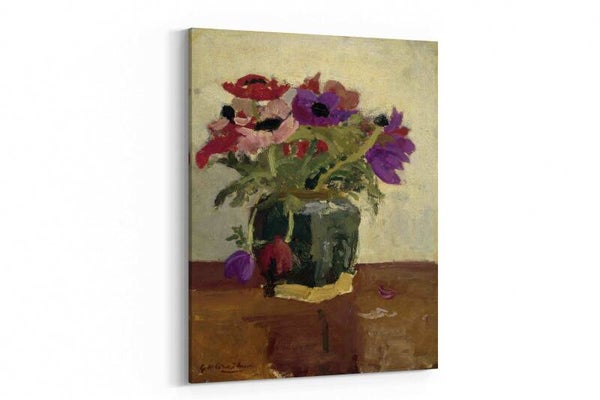 Gemberpot met anemonen, George Hendrik Breitner