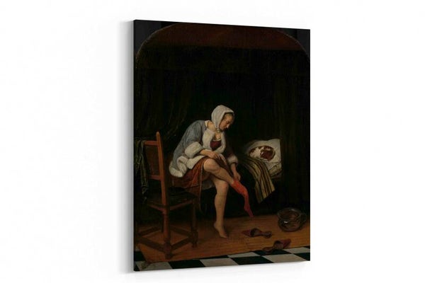 Het toilet, Jan Havicksz. Steen