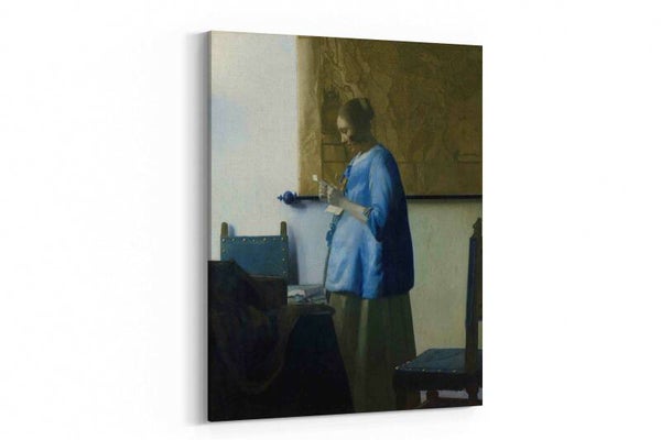 Brieflezende vrouw