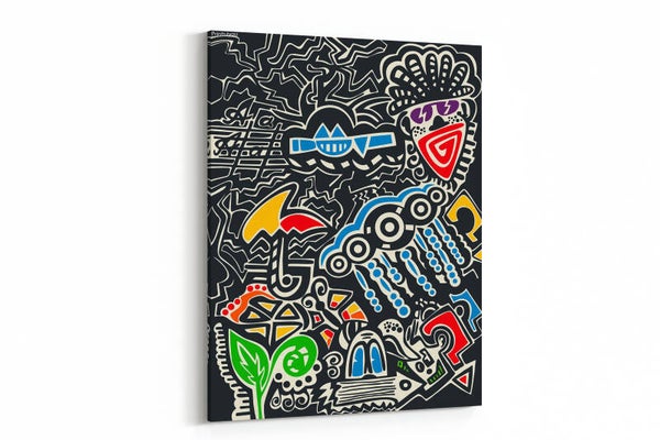 Abstract design retro