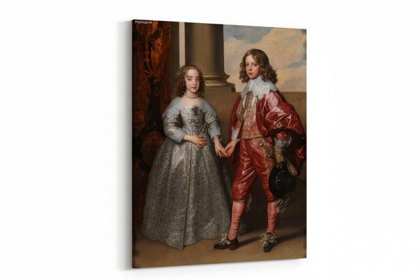 Willem II en zijn bruid Maria Stuart