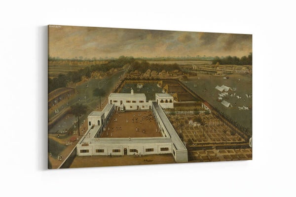 Hollandse plantage in Bengalen