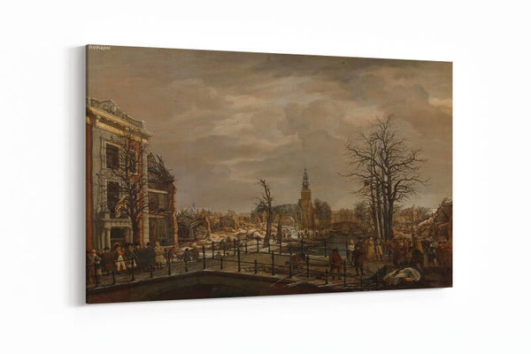 Het Rapenburg in Leiden