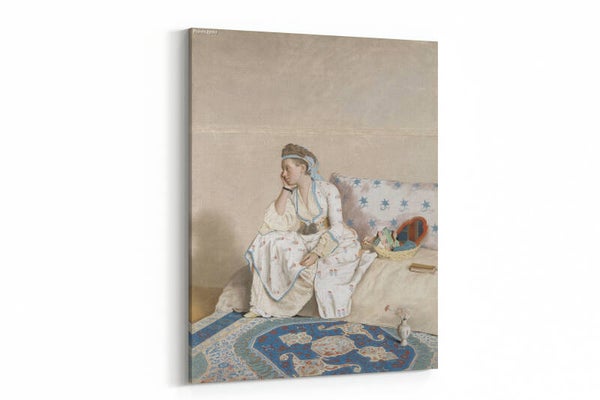 Marie Fargues, echtgenote van de kunstenaar