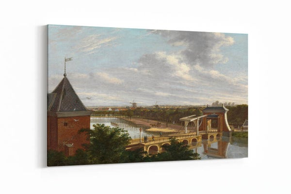 De Amsterdamse buitensingel bij de Leidsepoort, gezien vanuit de schouwburg