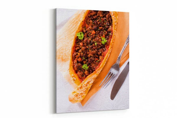 Traditioneel Turks eten op tafel