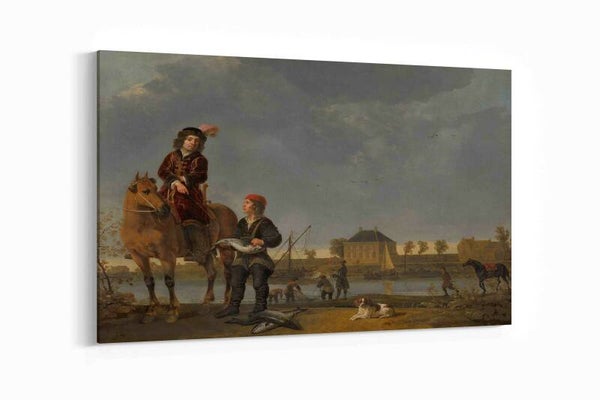 Ruiterportret van Pieter de Roovere
