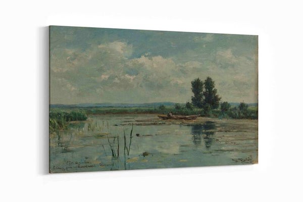 Plas bij Loosdrecht, Willem Roelofs (I), 1887