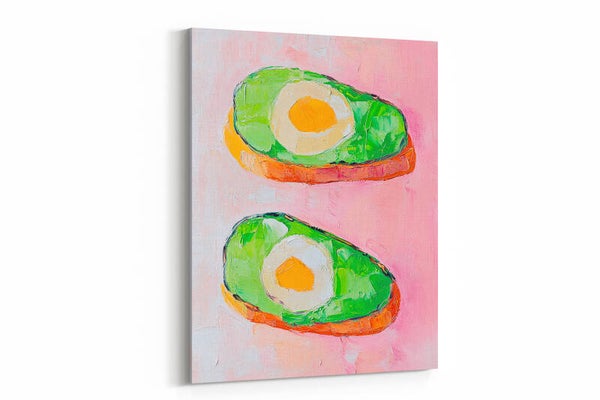 Gehalveerde avocado's"