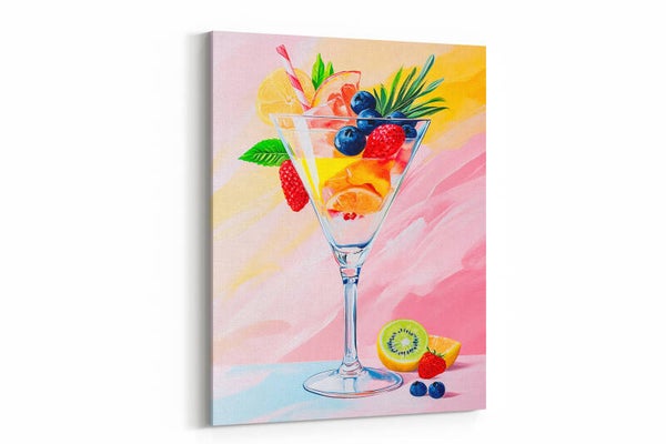 Fruitige verwennerij in een elegant glas