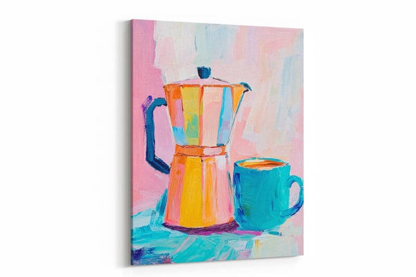 Koffiemaker en kopje