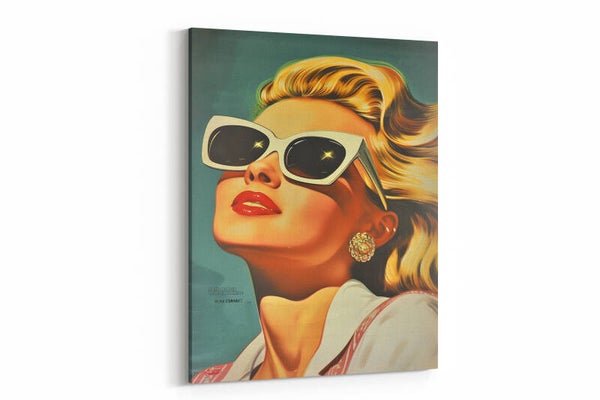 Een hip en expressief pop-art portret