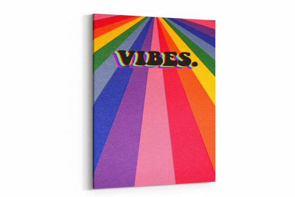 VIBES regenboog achtergrond